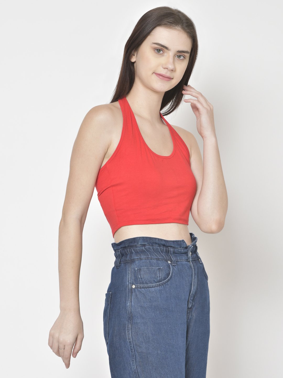 Cation Red Solid Top