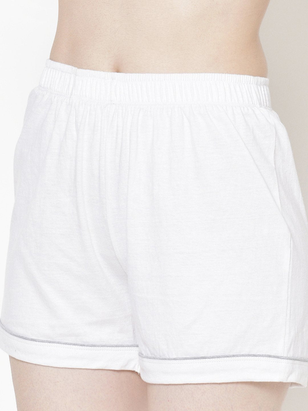 Cation white solid Night Suit