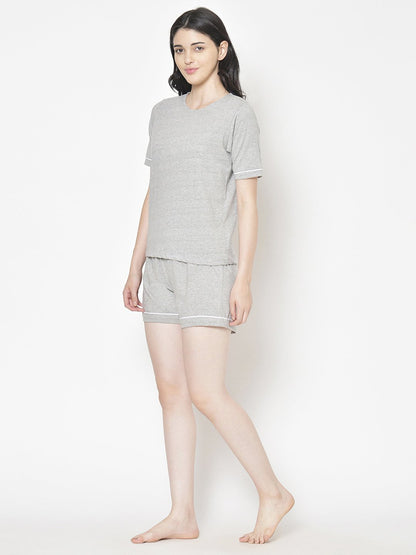 Cation Grey Night Suit