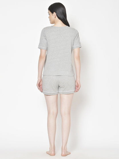 Cation Grey Night Suit