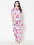 Cation Printed Night Suit