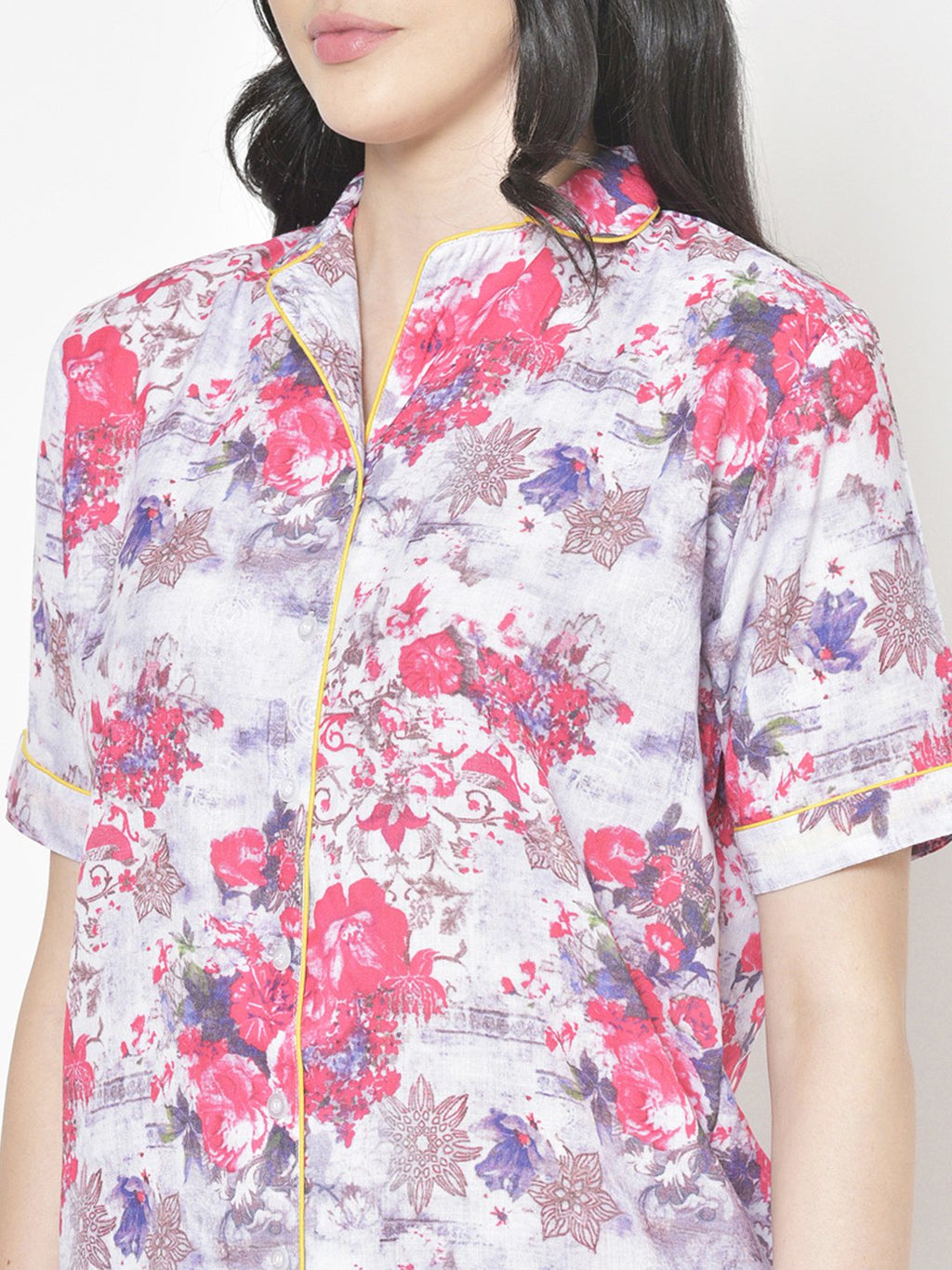 Cation Printed Night Suit