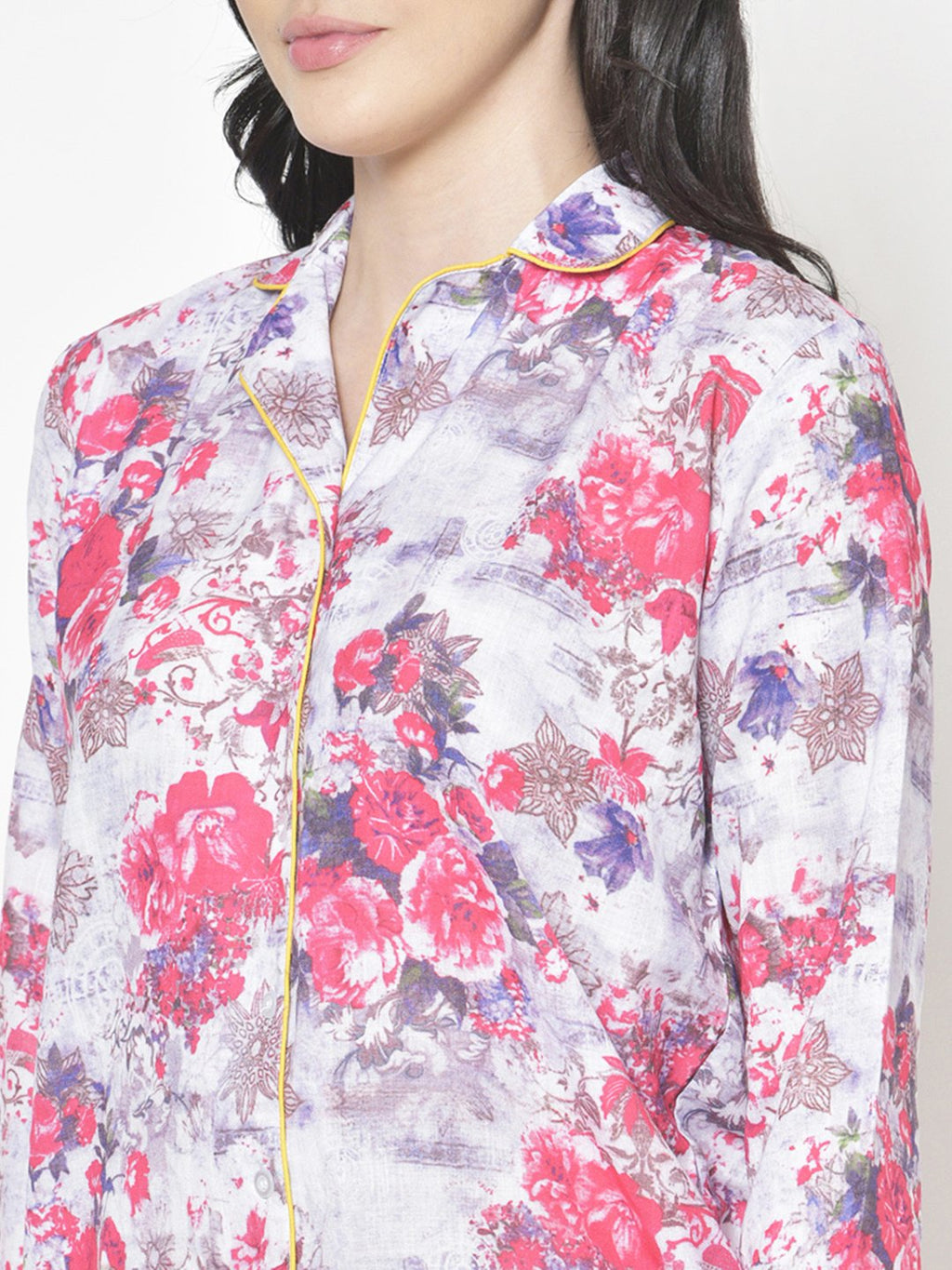 Cation Printed Night Suit