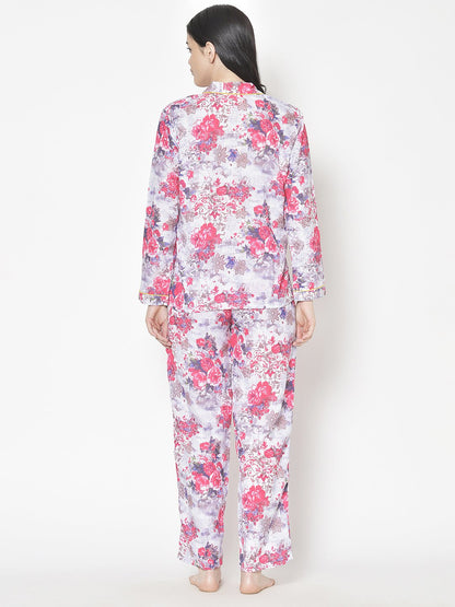 Cation Printed Night Suit