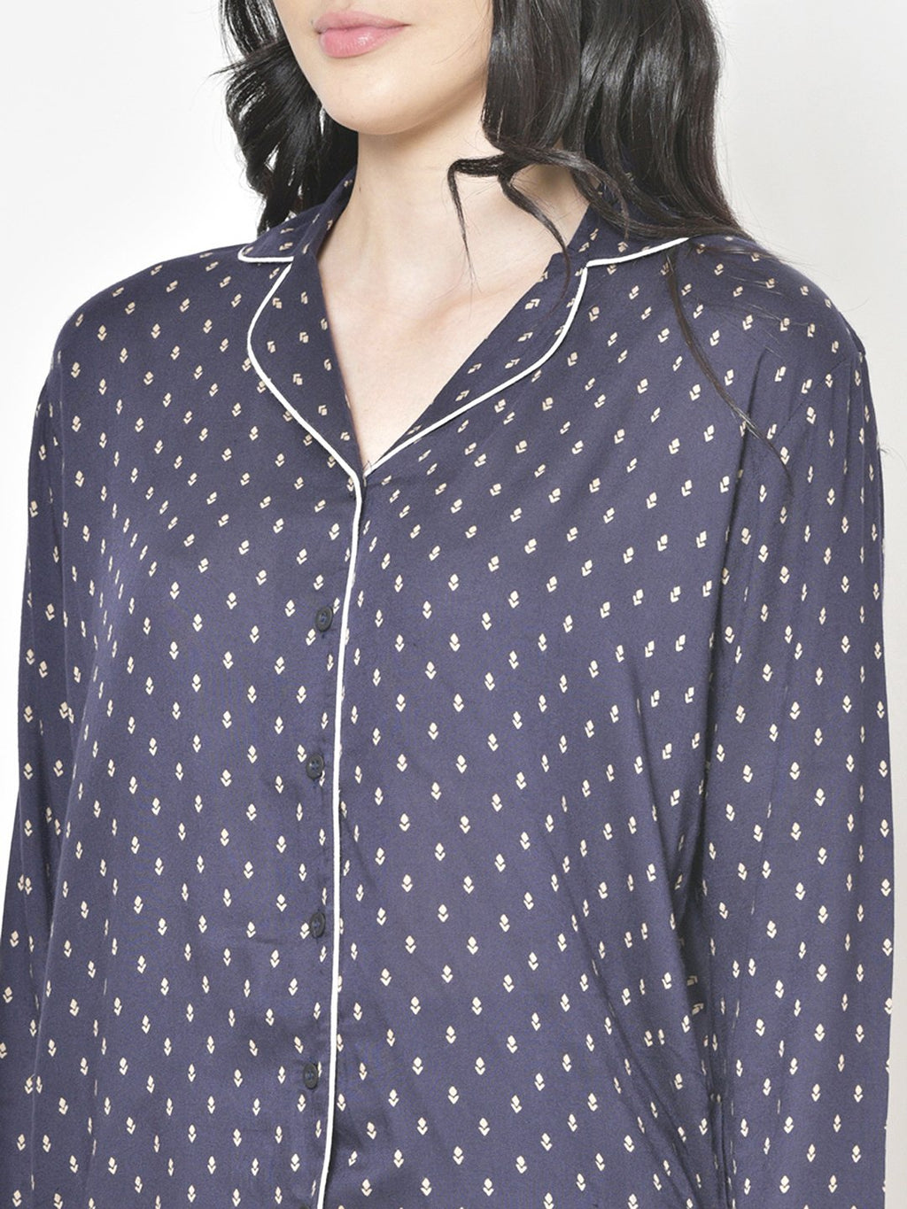 Cation Printed Night Suit