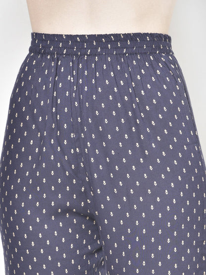 Cation Printed Night Suit