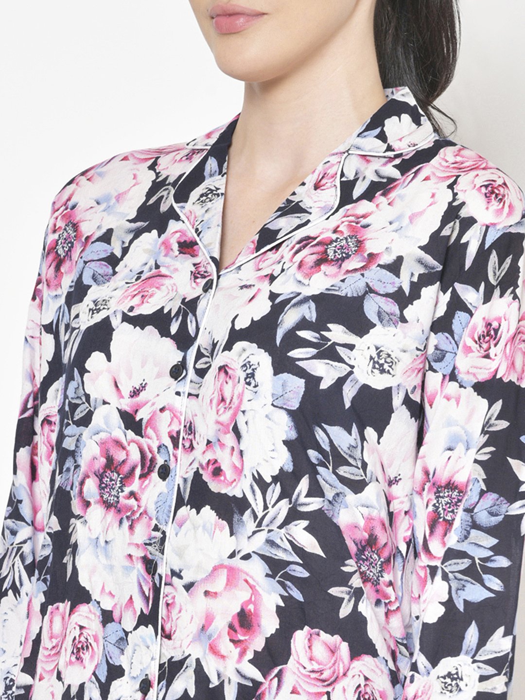 Cation Printed Night Suit