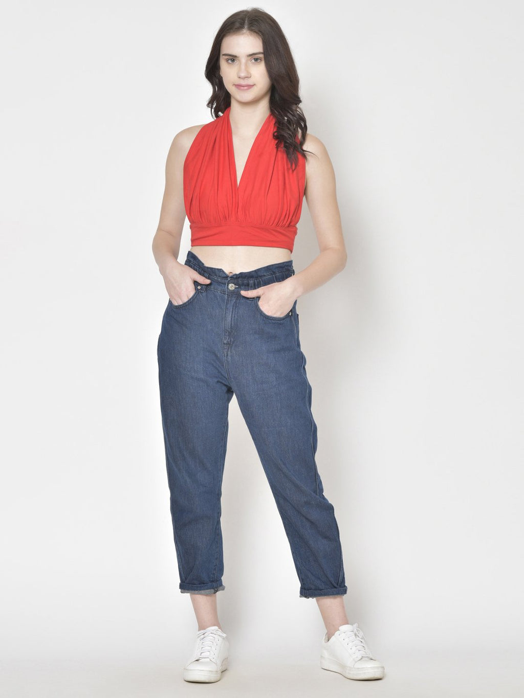 Cation Red Solid Top