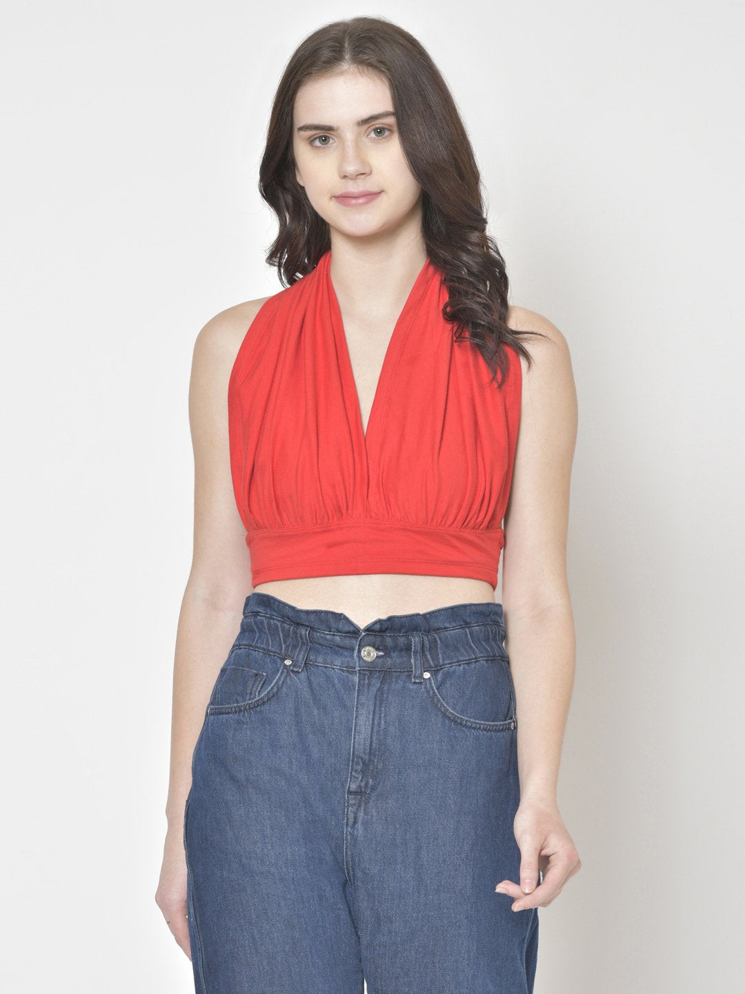 Cation Red Solid Top