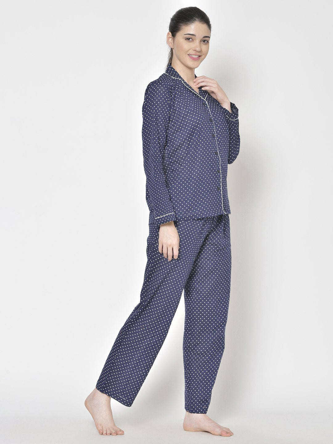 Cation Printed Night Suit