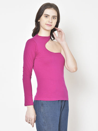 Cation Magenta Solid Top