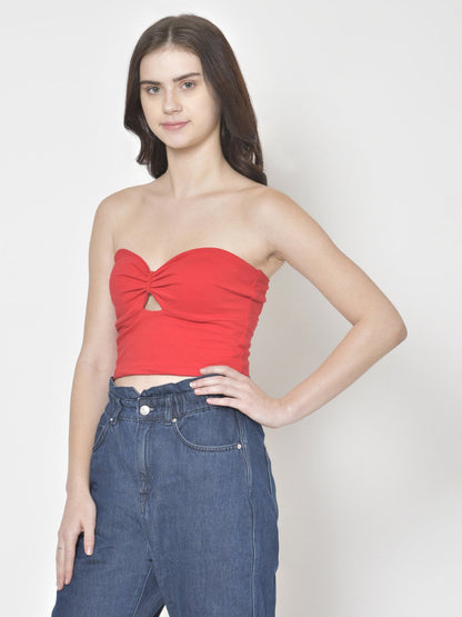 Cation Red Solid Top