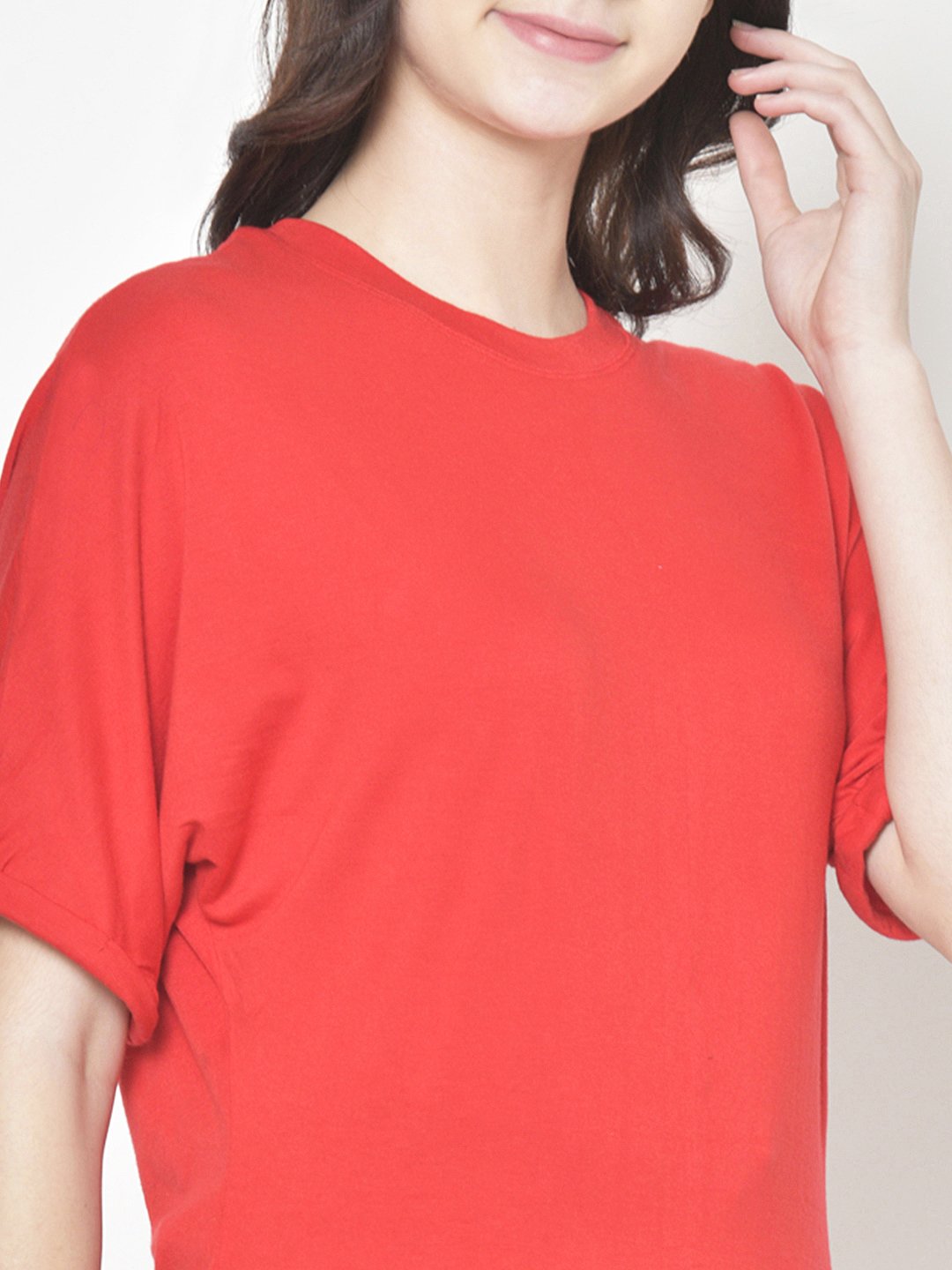 Cation Red Solid Top