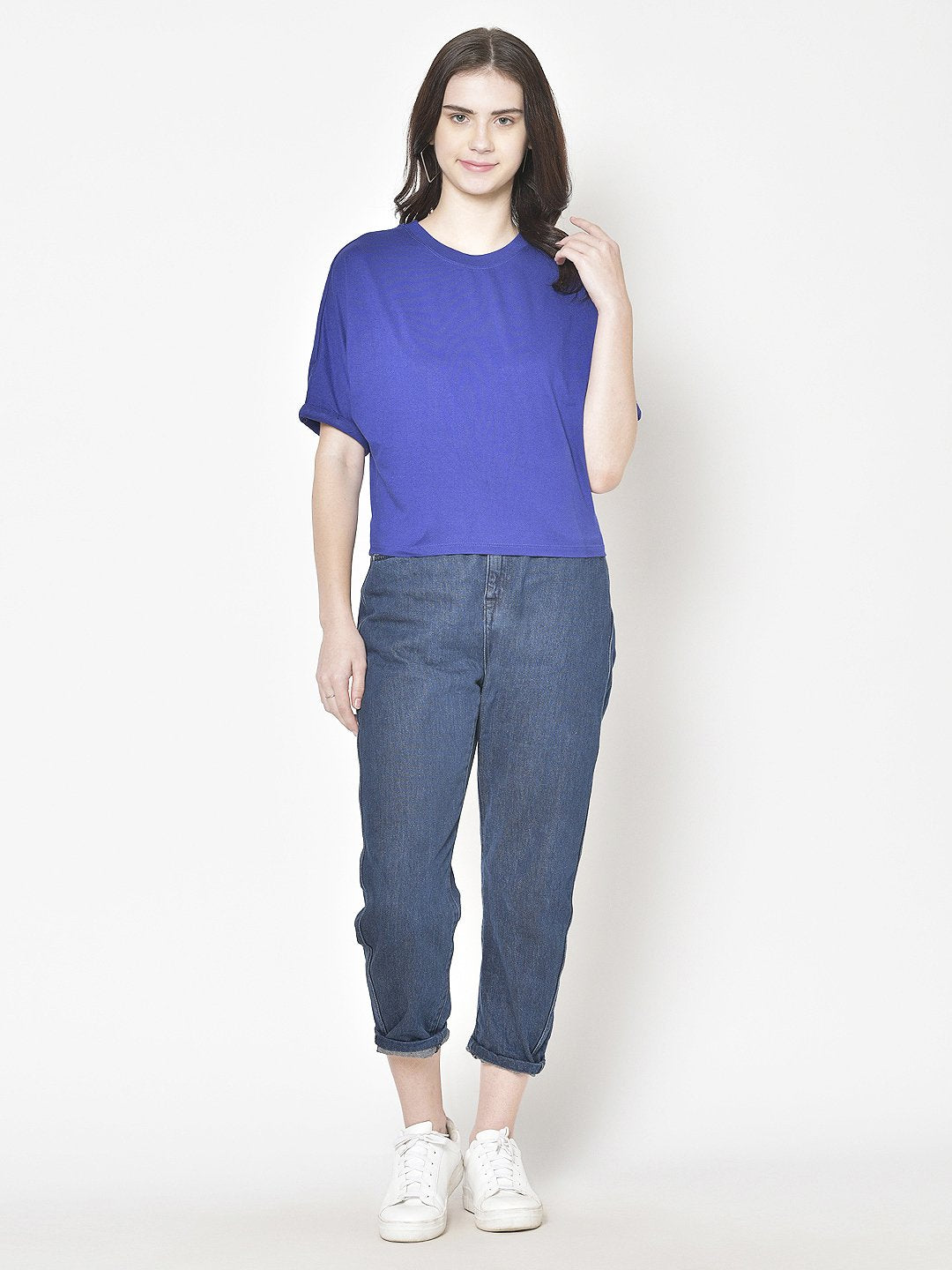 Cation Blue Solid Top