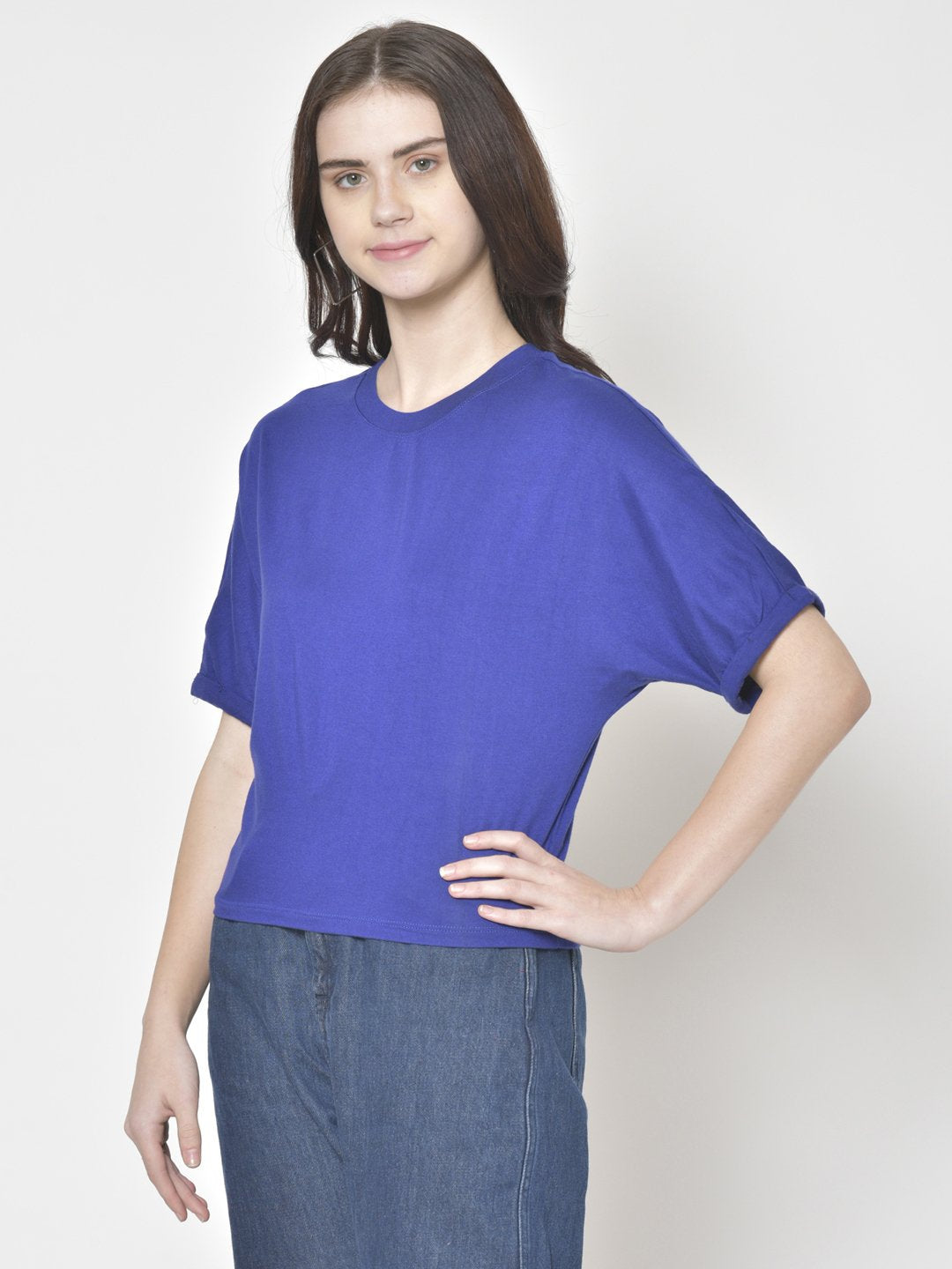 Cation Blue Solid Top