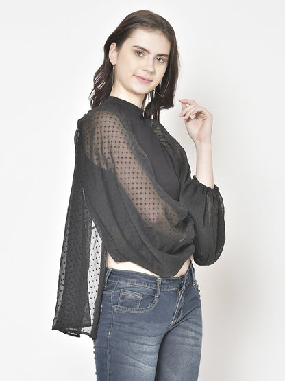 Cation Black Solid Top