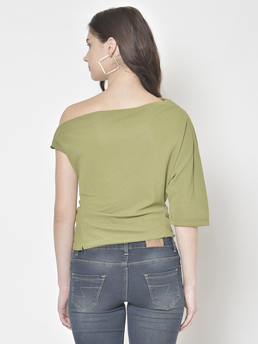 Cation Olive Green Solid Top