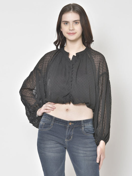 Cation Black Solid Top