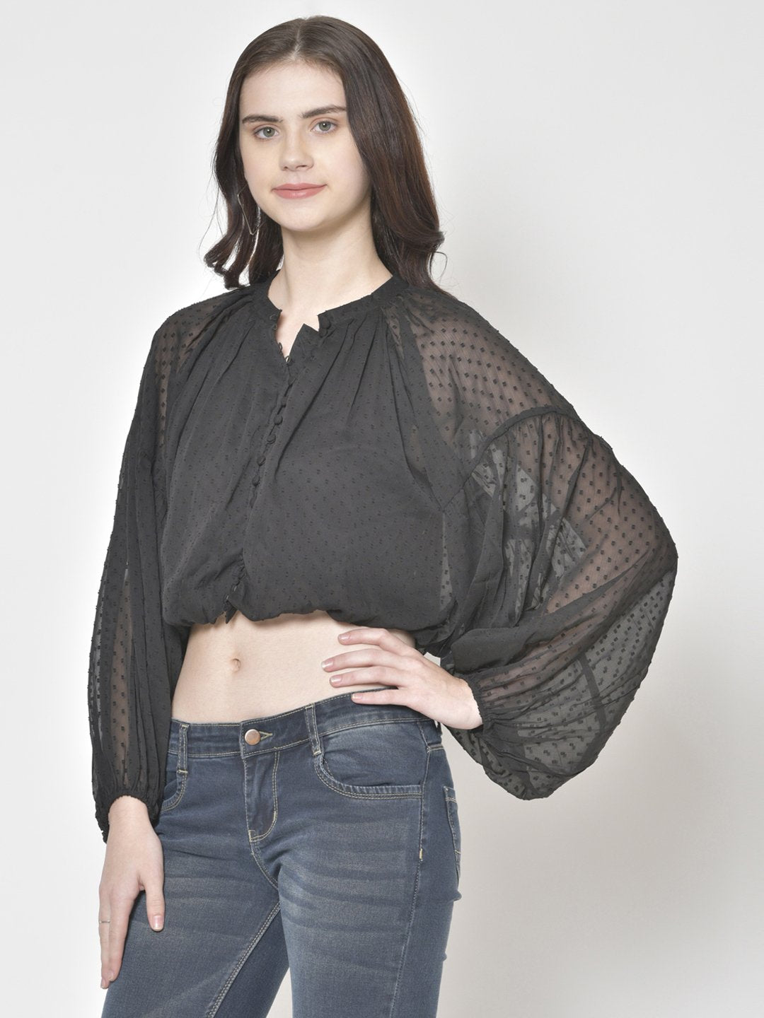 Cation Black Solid Top