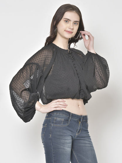 Cation Black Solid Top