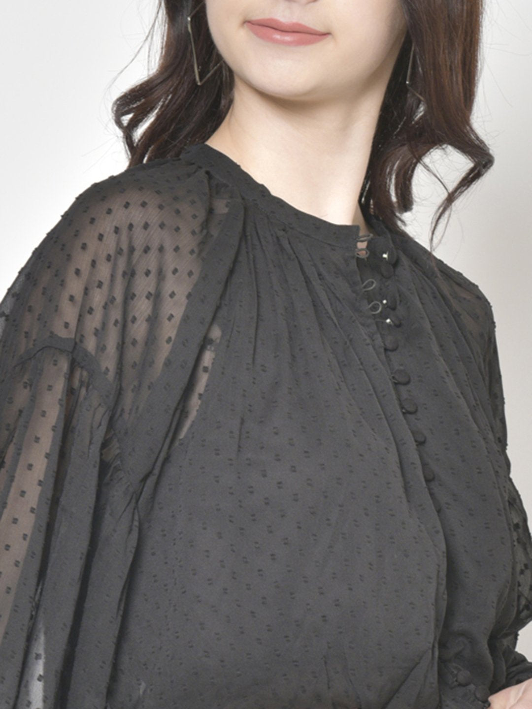 Cation Black Solid Top