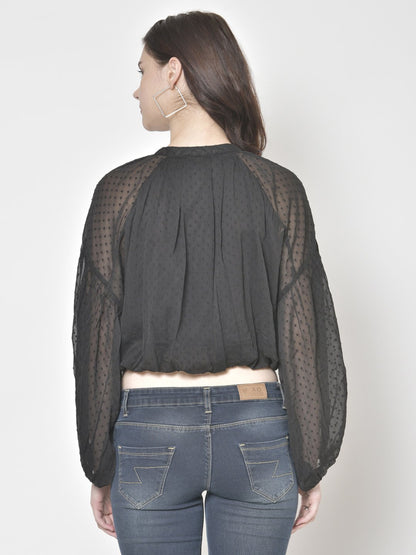Cation Black Solid Top