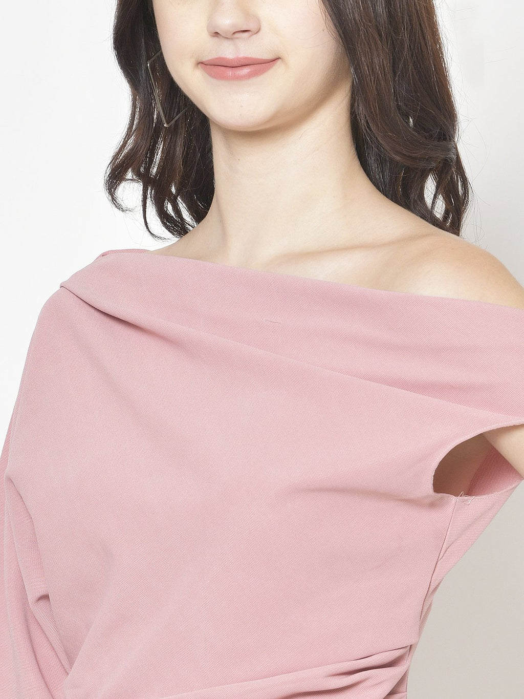 Cation Solid Pink Top