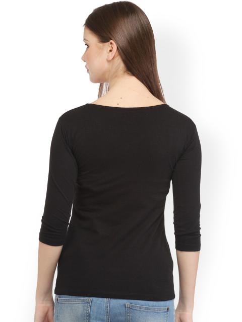 Black Solid Top