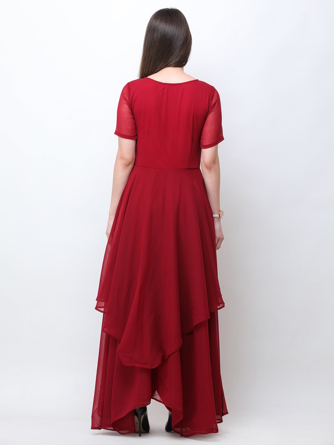 Scorpius Maroon ethnic dress