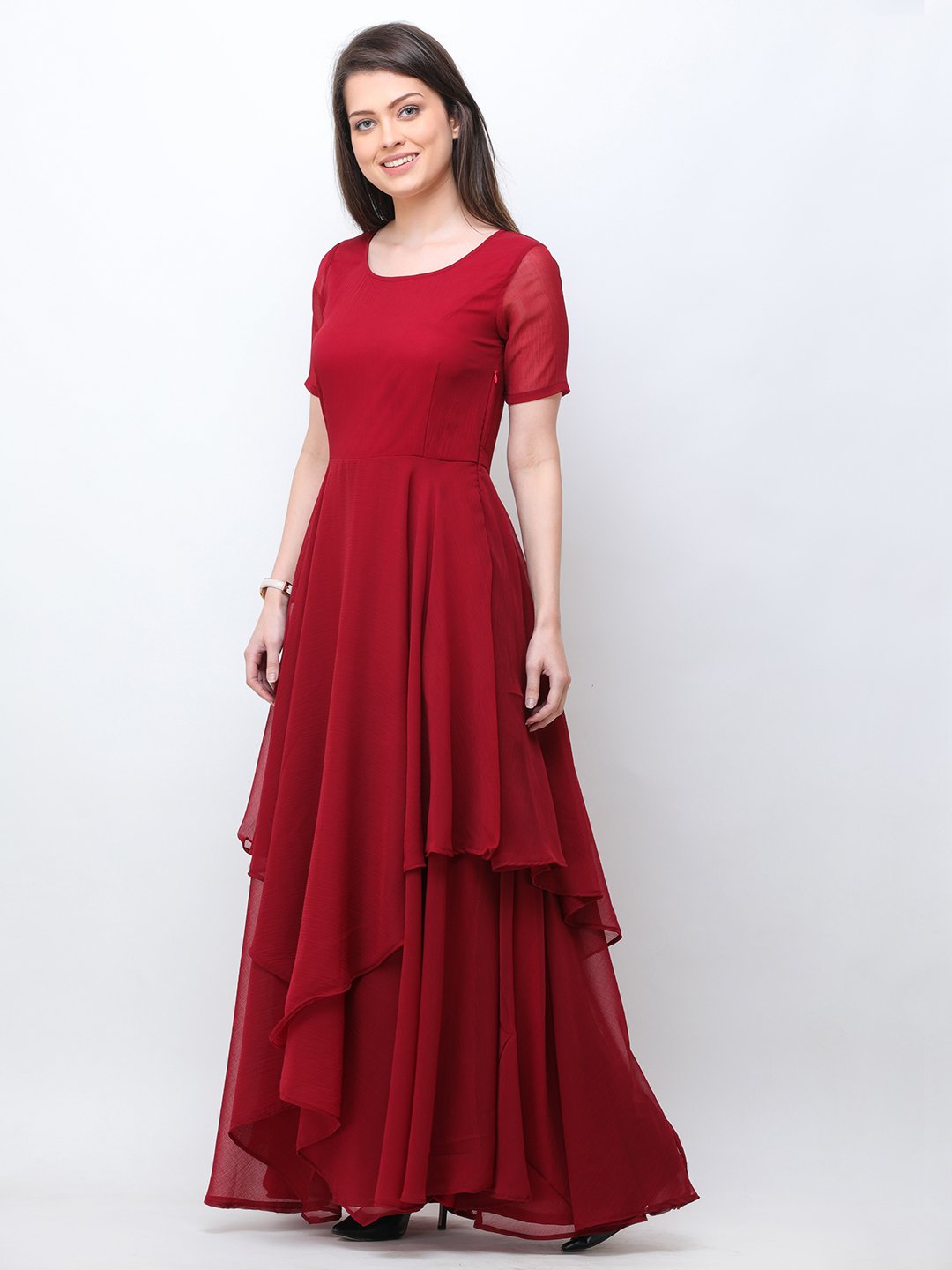 Scorpius Maroon ethnic dress