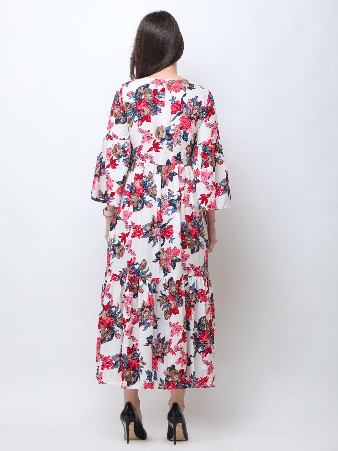 Scorpius floral maxi dress