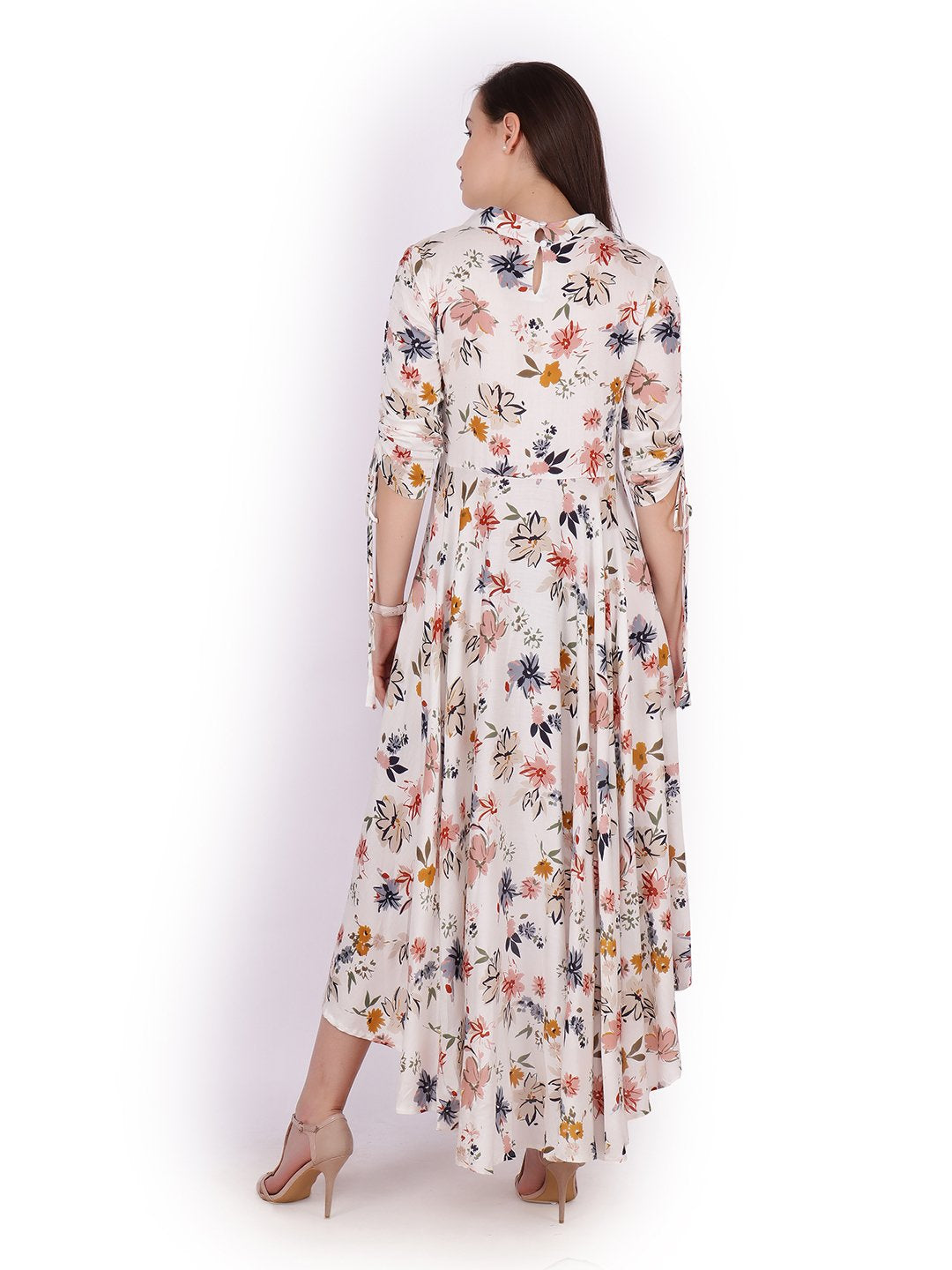 Scorpius White ethnic dress