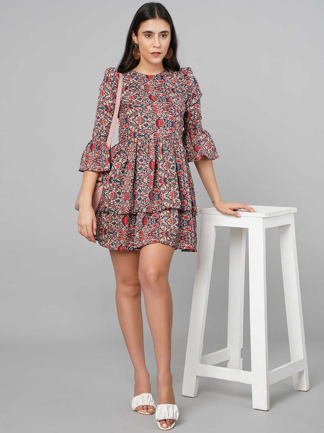 SCORPIUS Multicolour Printed Dress