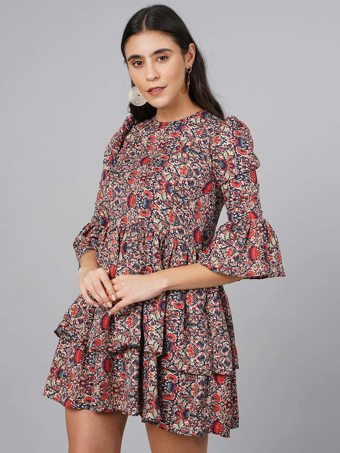 SCORPIUS Multicolour Printed Dress