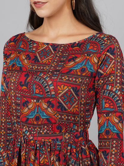 SCORPIUS Multicolour Maxi Dress