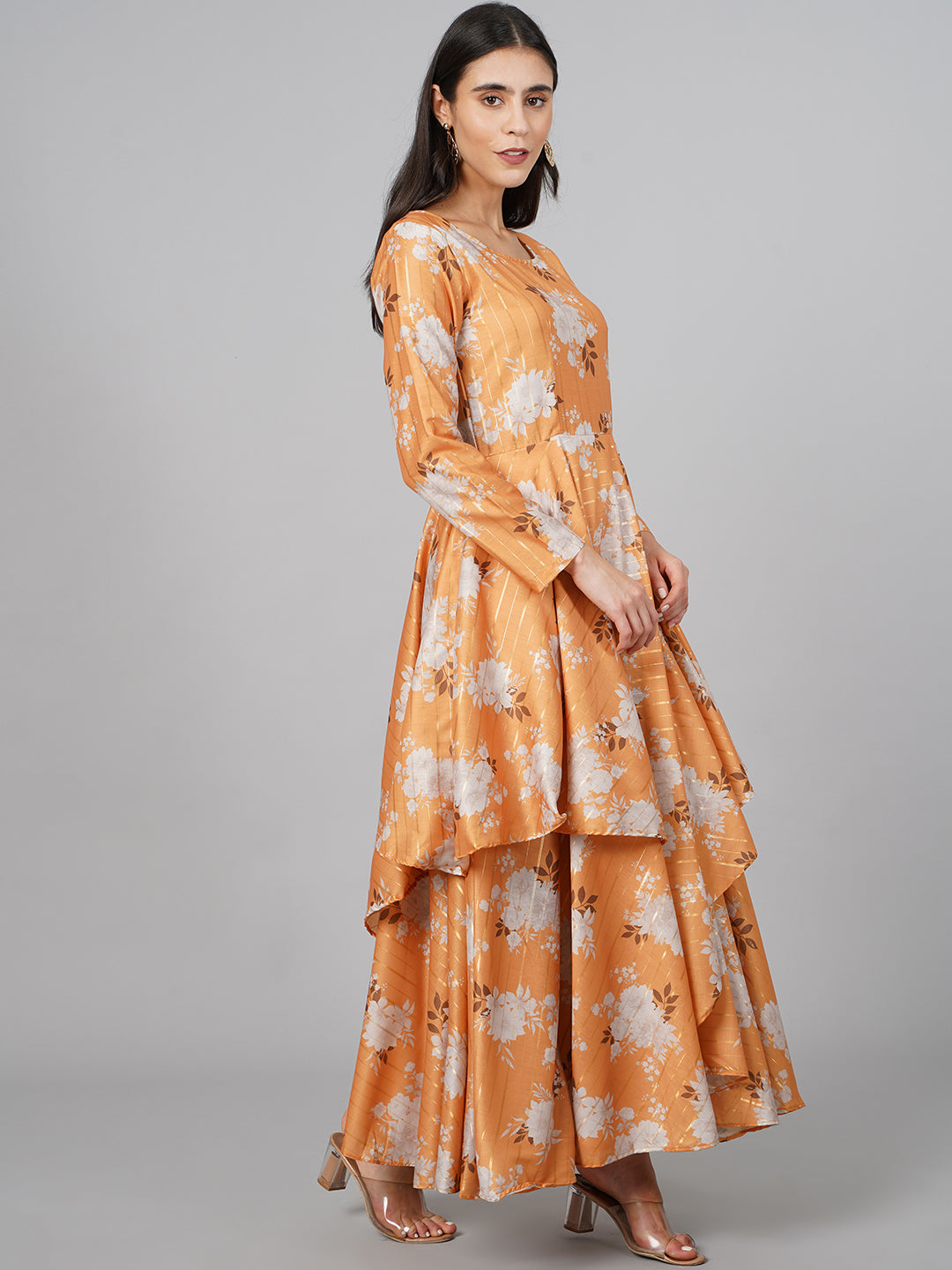 SCORPIUS Floral Maxi Dress