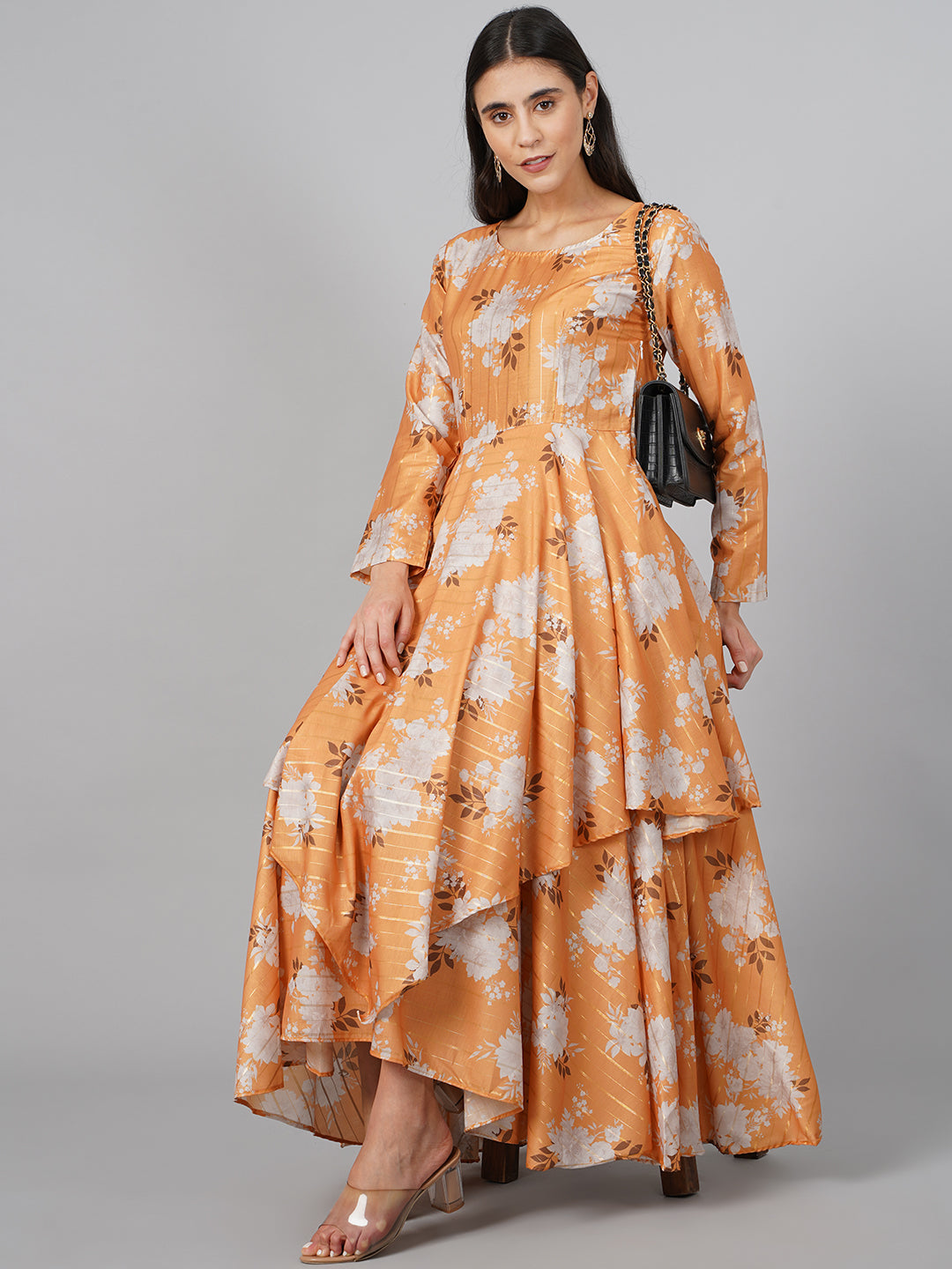 SCORPIUS Floral Maxi Dress