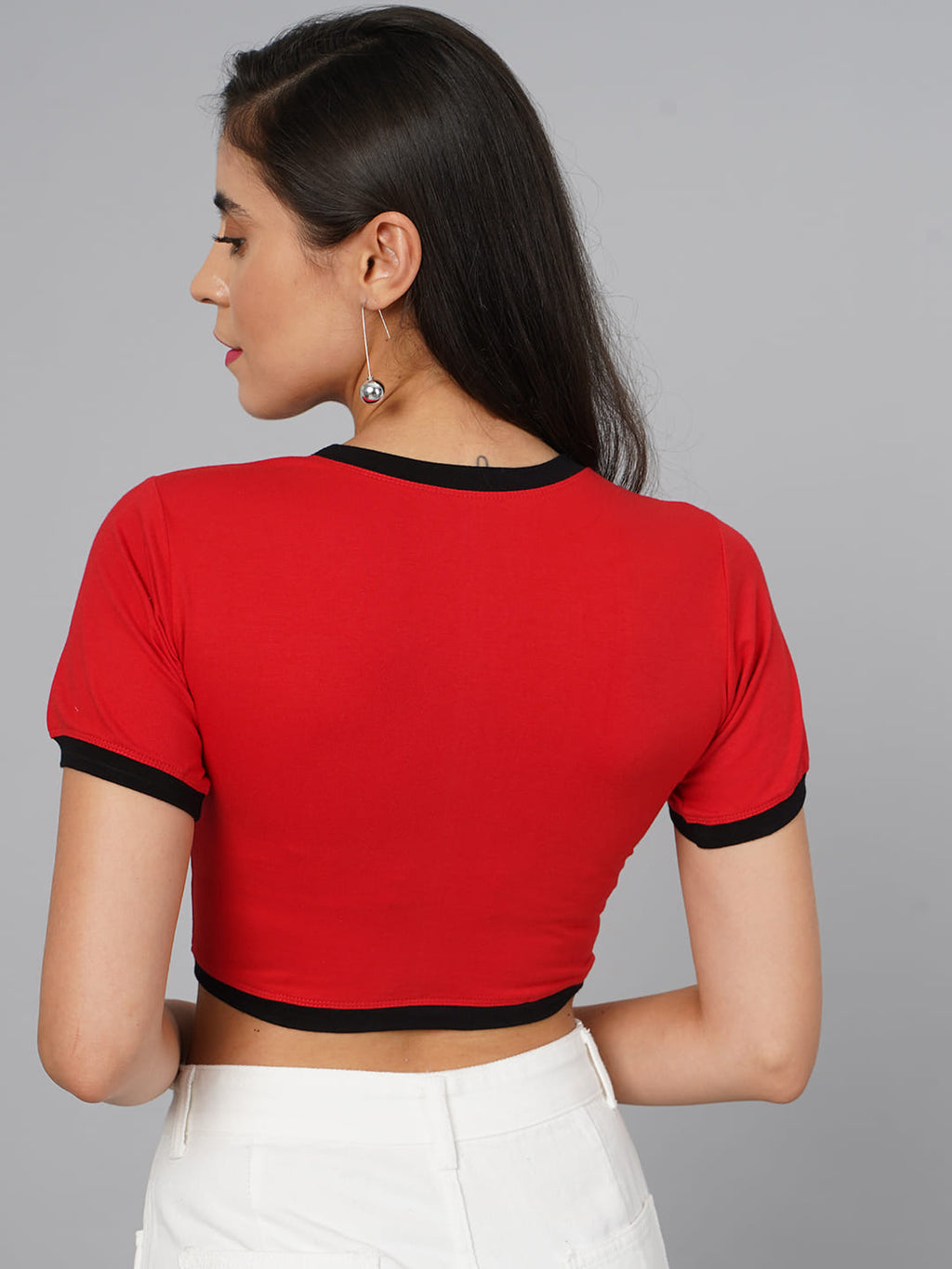 SCORPIUS Red Crop Top
