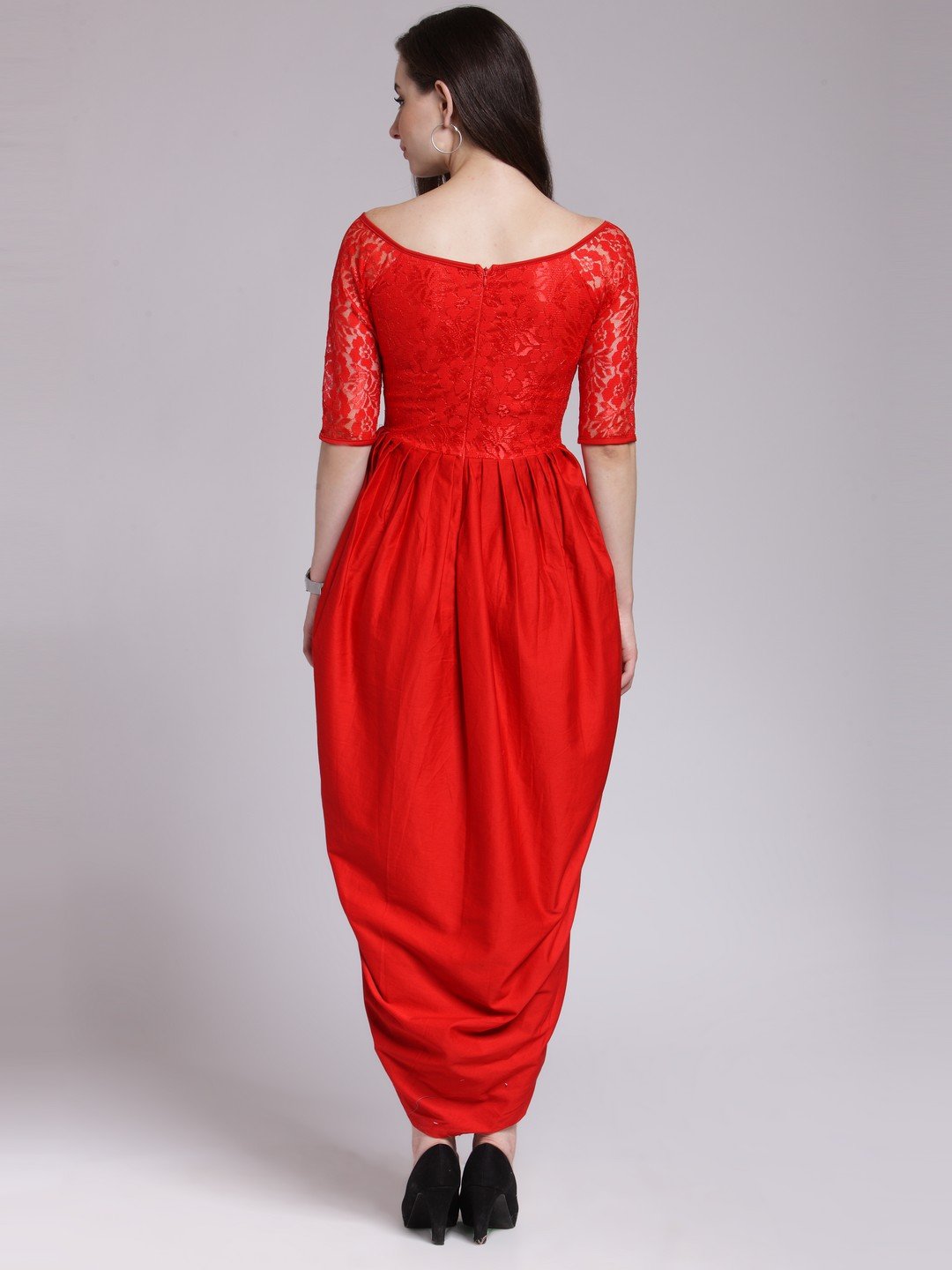 Red Lace Dress