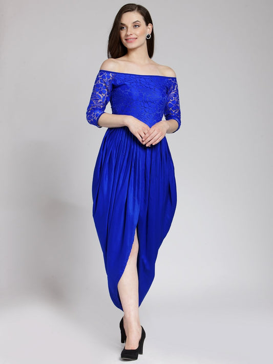 Blue Lace Dress