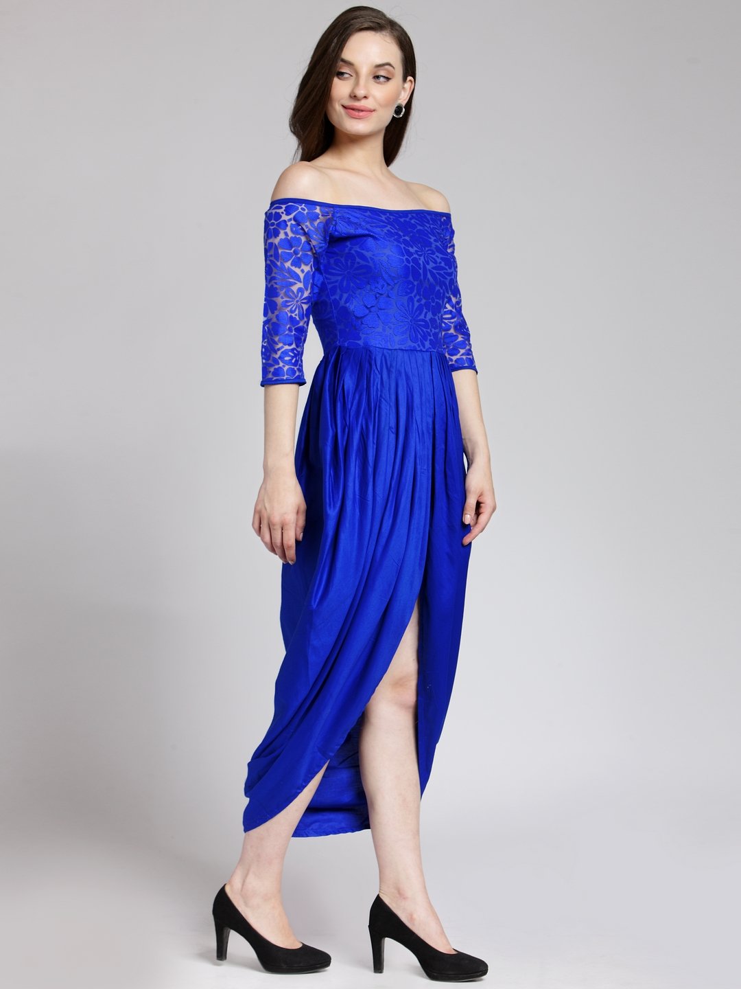 Blue Lace Dress