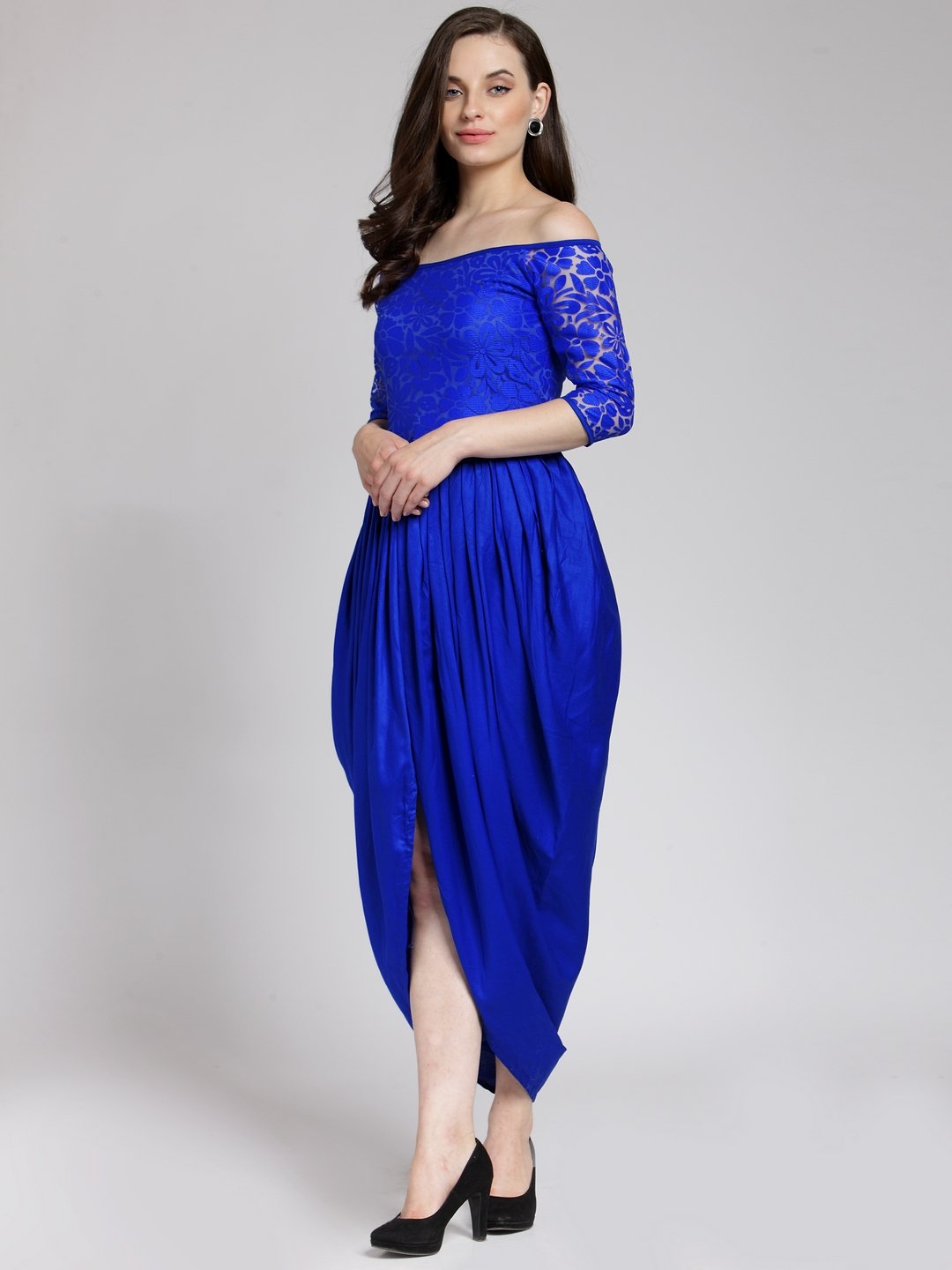 Blue Lace Dress