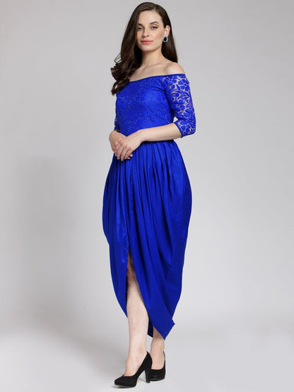 Blue Lace Dress