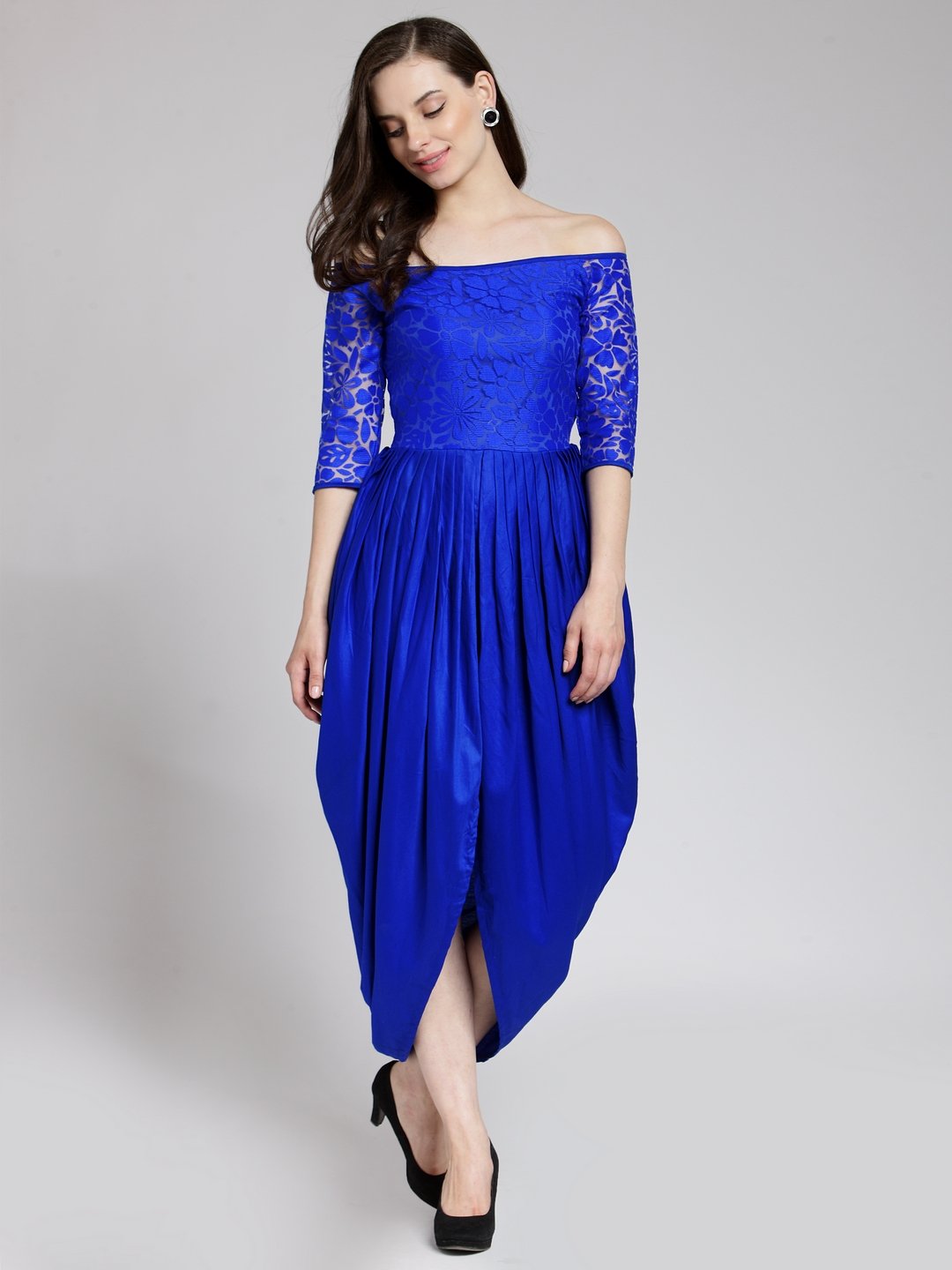 Blue Lace Dress