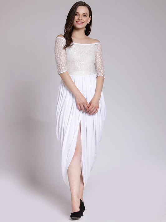 White Lace  Dress