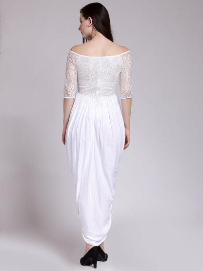 White Lace  Dress