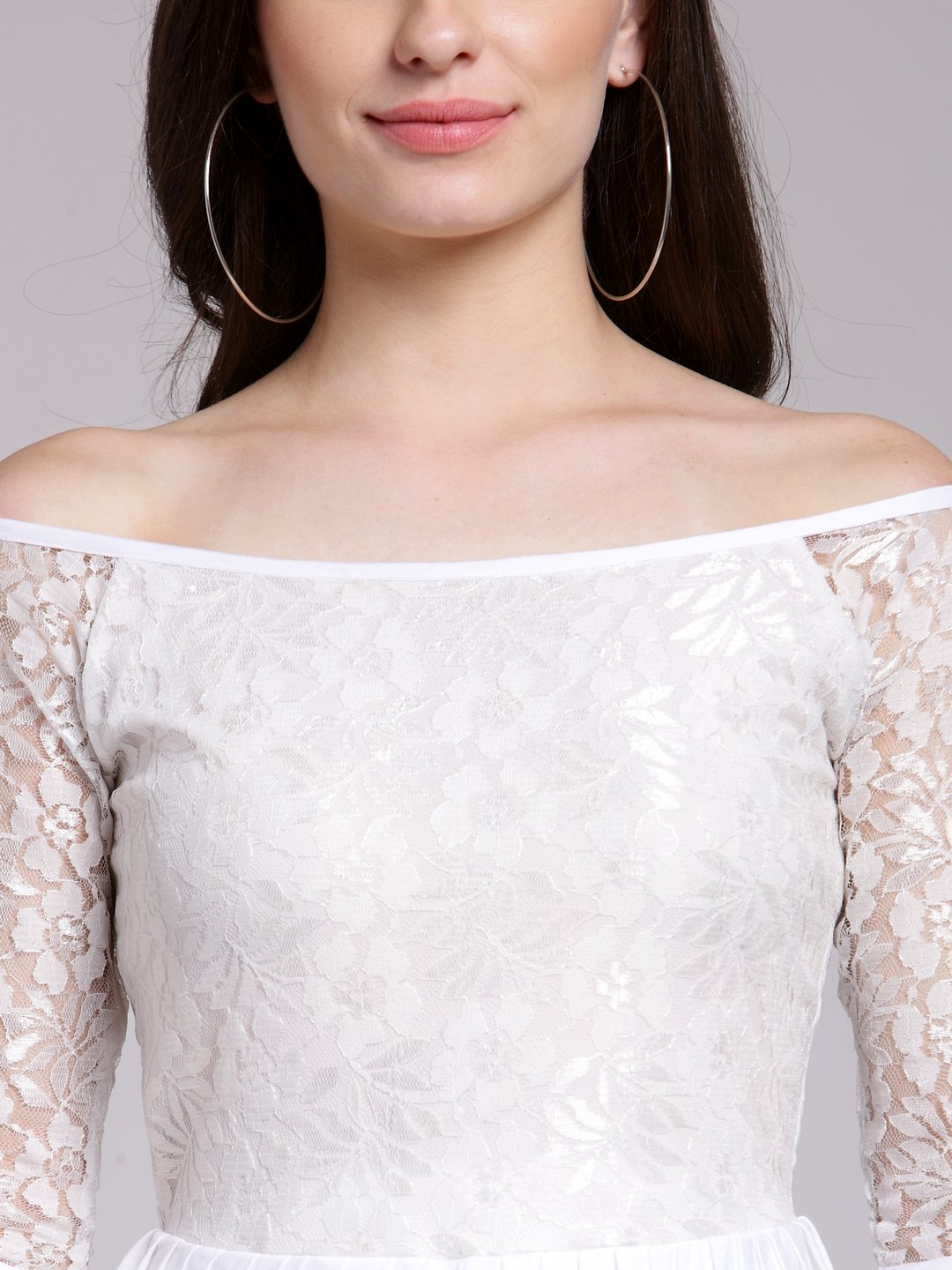 White Lace  Dress