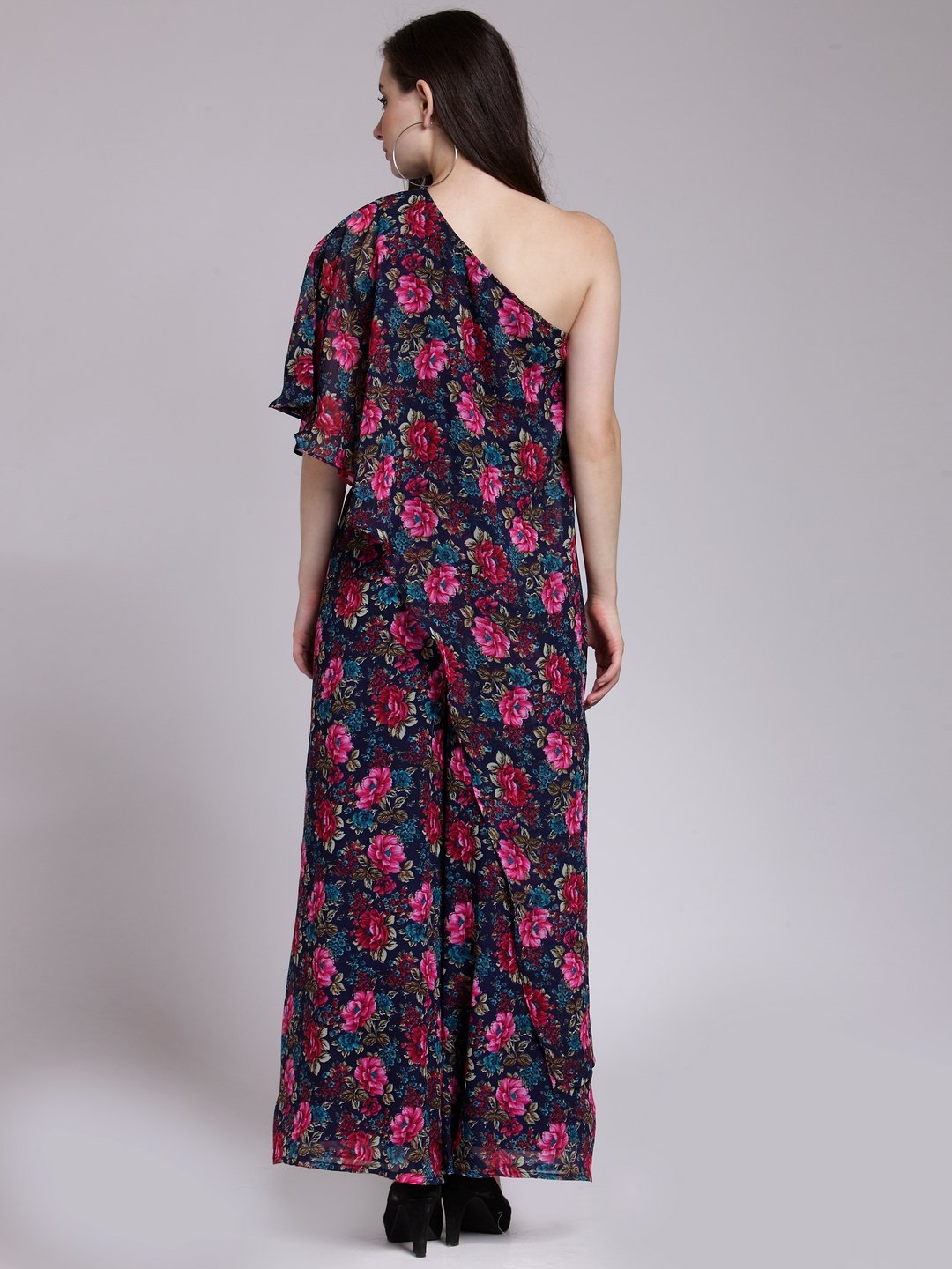 Blue Printed Dress