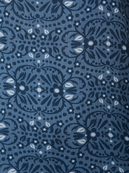 Cation Blue Printed Dress
