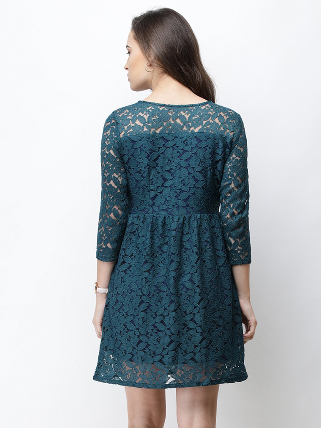 Cation Green Lace Dress
